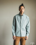 3sixteen Big Oxford - Garment Dyed Eucalyptus