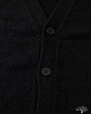 3sixteen Classic Cardigan - Black Boucle