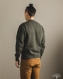 3sixteen Classic Cardigan Olive Boucle