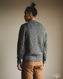 3sixteen Classic Cardigan - Pewter Alpaca