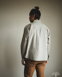 3sixteen Commuter Shirt - Olive Seersucker Stripe