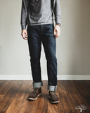 3sixteen CS-100xk Classic Straight Rinsed Indigo Kibata Selvedge Denim