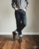 3sixteen CS-100xk Classic Straight Rinsed Indigo Kibata Selvedge Denim