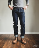 3sixteen CT-100xk Classic Tapered Rinsed Indigo Kibata Selvedge Denim