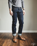 3sixteen CT-100xk Classic Tapered Rinsed Indigo Kibata Selvedge Denim