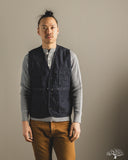 3sixteen Field Vest - Indigo Ripstop