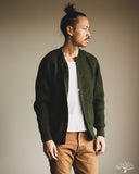 3sixteen Fisherman Cardigan - Hunter Green
