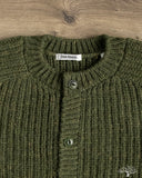3sixteen Fisherman Cardigan - Hunter Green