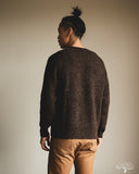 3sixteen Fisherman Cardigan - Umber Tweed