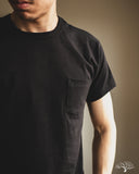 3sixteen Heavyweight Pocket Tee - Black