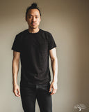 3sixteen Heavyweight Pocket Tee - Black