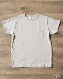 3sixteen Heavyweight Pocket Tee - Heather Grey