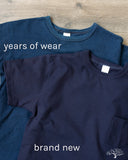 3sixteen Heavyweight Pocket Tee - Indigo