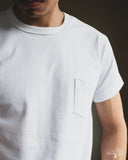 3sixteen Heavyweight Pocket Tee - White
