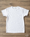 3sixteen Heavyweight Pocket Tee - White