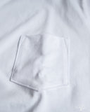 3sixteen Heavyweight Pocket Tee - White