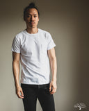 3sixteen Heavyweight Pocket Tee - White