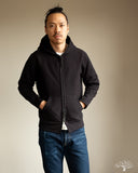3sixteen Heavyweight Zip Hoody - Black
