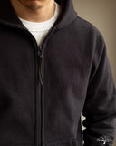 3sixteen Heavyweight Zip Hoody - Black