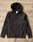 3sixteen Heavyweight Zip Hoody - Black