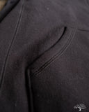 3sixteen Heavyweight Zip Hoody - Black