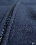 3sixteen Heavyweight Zip Hoody - Indigo