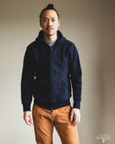 3sixteen Heavyweight Zip Hoody - Indigo