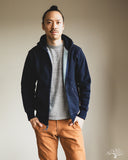 3sixteen Heavyweight Zip Hoody - Indigo