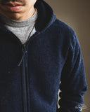 3sixteen Heavyweight Zip Hoody - Indigo