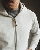 3sixteen Heavyweight Zip Hoody - Oatmeal
