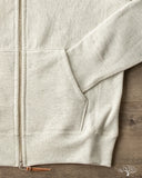 3sixteen Heavyweight Zip Hoody - Oatmeal