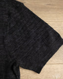 3sixteen Knit Polo - Vintage Black Boxweave