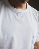 3sixteen Pima Cotton Pocket Tee - White