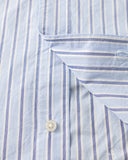 3sixteen Short Sleeve Commuter Shirt - Blue Stripe