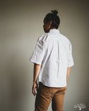 3sixteen Short Sleeve Commuter Shirt - Tan Stripe