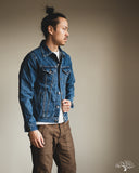 3sixteen Stonewashed Type 3s Denim Jacket - Indigo