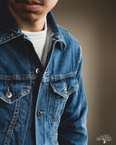3sixteen Stonewashed Type 3s Denim Jacket - Indigo