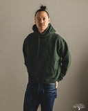 3sixteen Ultraweight French Terry Pullover Hoody - Kombu Green