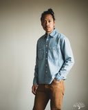 3sixteen Utility Chambray Shirt - Washed Indigo