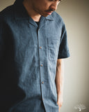 3sixteen Vacation Shirt - Blue Linen