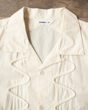 3sixteen Vacation Shirt - Ecru Squiggle