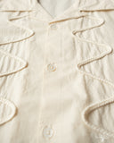 3sixteen Vacation Shirt - Ecru Squiggle
