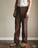3sixteen Work Pant- Brown Corduroy