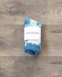 American Trench Retro Crew Sock - Indigo Dyed