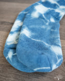 American Trench Retro Crew Sock - Indigo Dyed