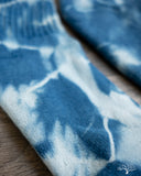 American Trench Retro Crew Sock - Indigo Dyed