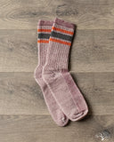American Trench Merino Activity Sock - Maroon