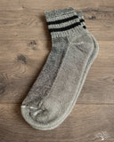 American Trench Merino Activity Quarter Crew Sock - Grey