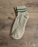 American Trench Merino Activity Quarter Crew Sock - Moss