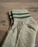 American Trench Merino Activity Quarter Crew Sock - Moss